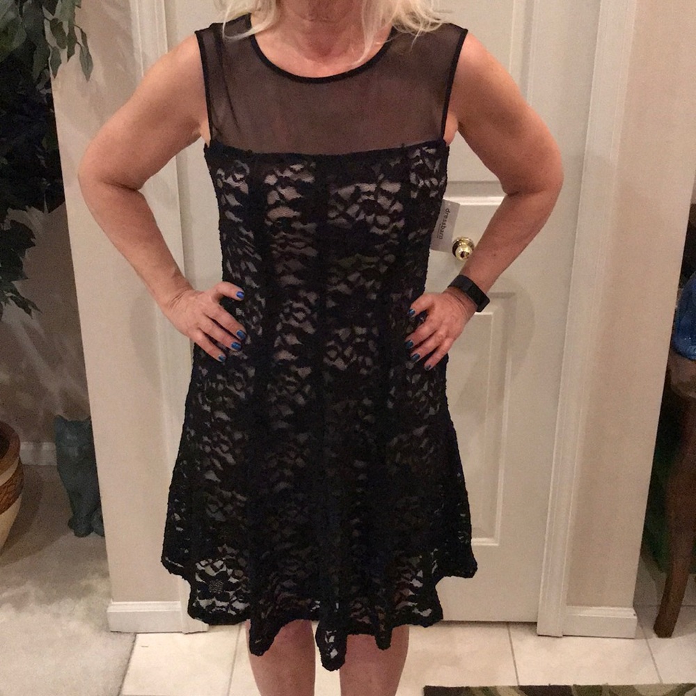 Dress Barn black lace dress